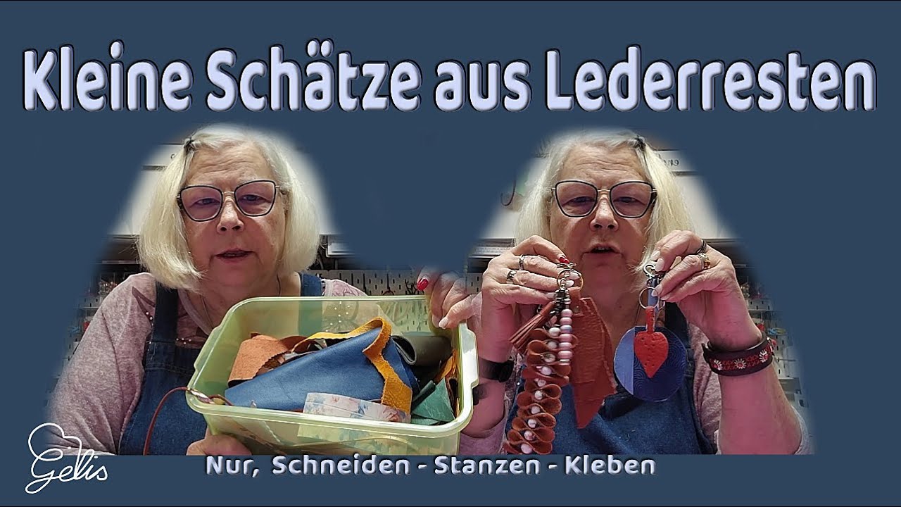 DIY Lederanhänger aus Verschnitten | Personalisierte Accessoires