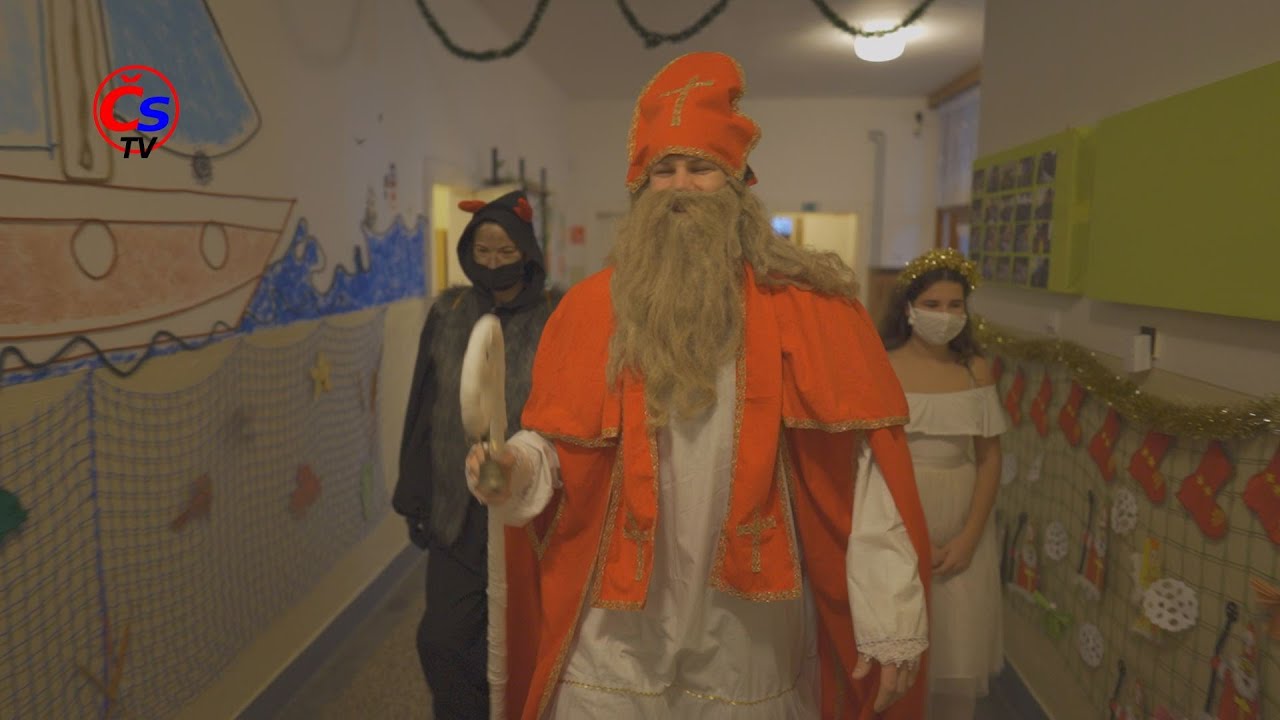 ˇachtický spravodaj Mikuláš v MŠ Čachtice 2020
