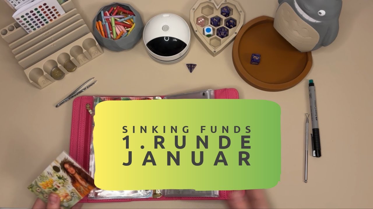 1 Runde Sinking Funds 💰🏦 #sinkingfunds #sparen #budget #budgeting #sparspiele #money #sinkingfunds