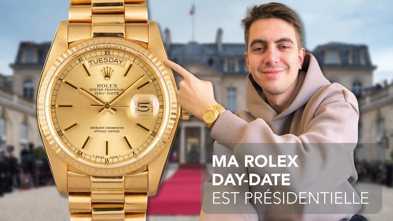 🔵 ROLEX DAY-DATE (S3E33) - L'avis de Lucien avec cette Rolex de Président !