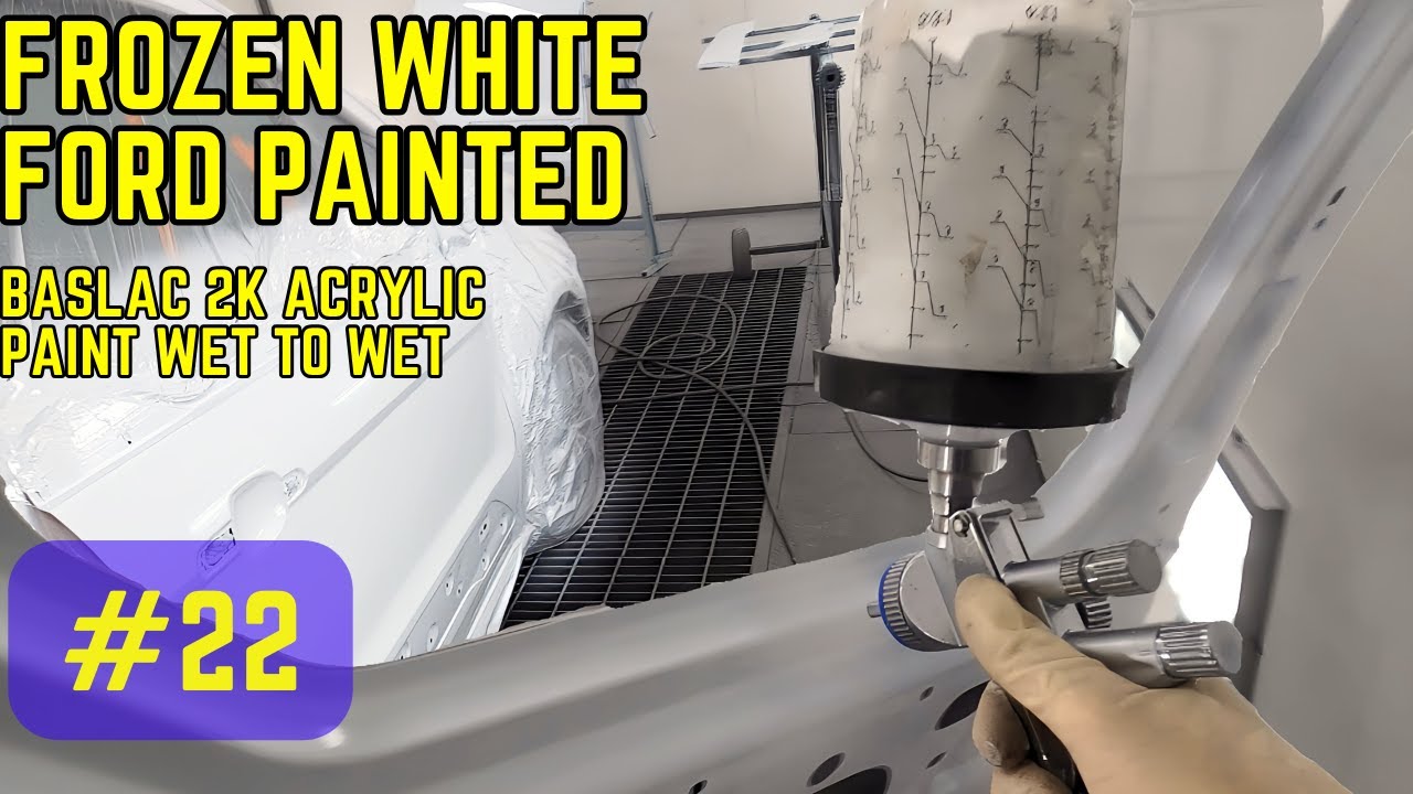 2K Acrylic paint- Frozen White