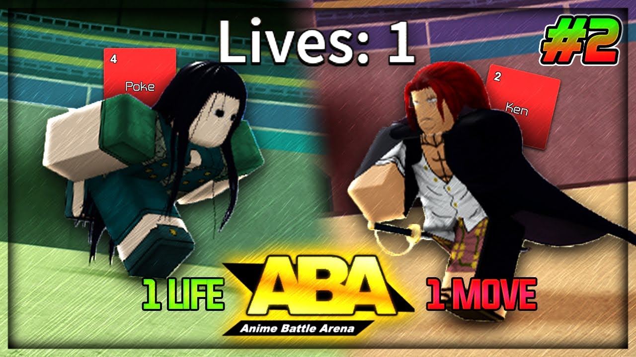ABA 1 Life 1 Move Challenge (Episode 2) | Anime Battle Arena