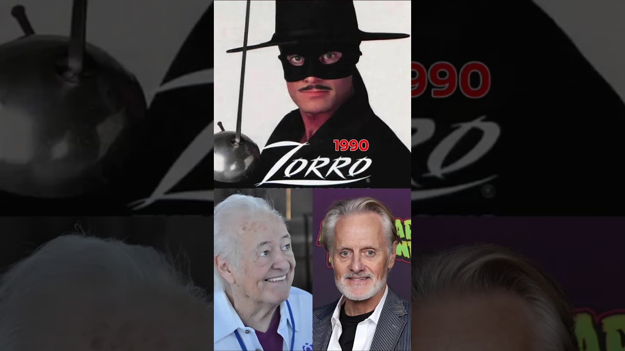 (1990) ZORRO Cast Then and Now | Duncan Regehr |  Juan Diego Botto