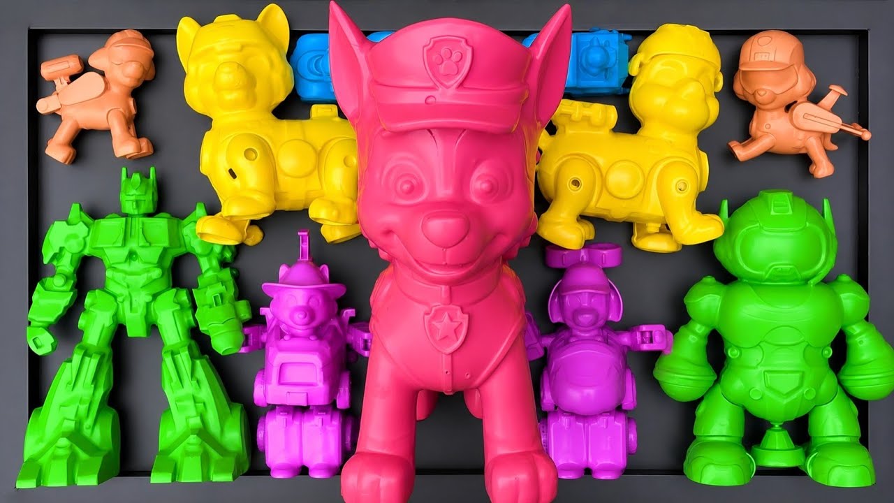 Paw Patrol: Rayder, Marshall, skye, Zuma, Chase, Skye, Rubble, Rocky, Everest