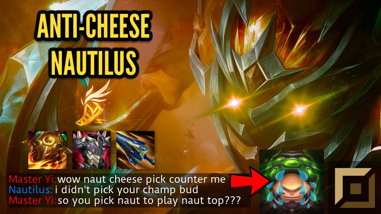 Master Yi Tries to Cheese Pick Toplane Against Nautilus...