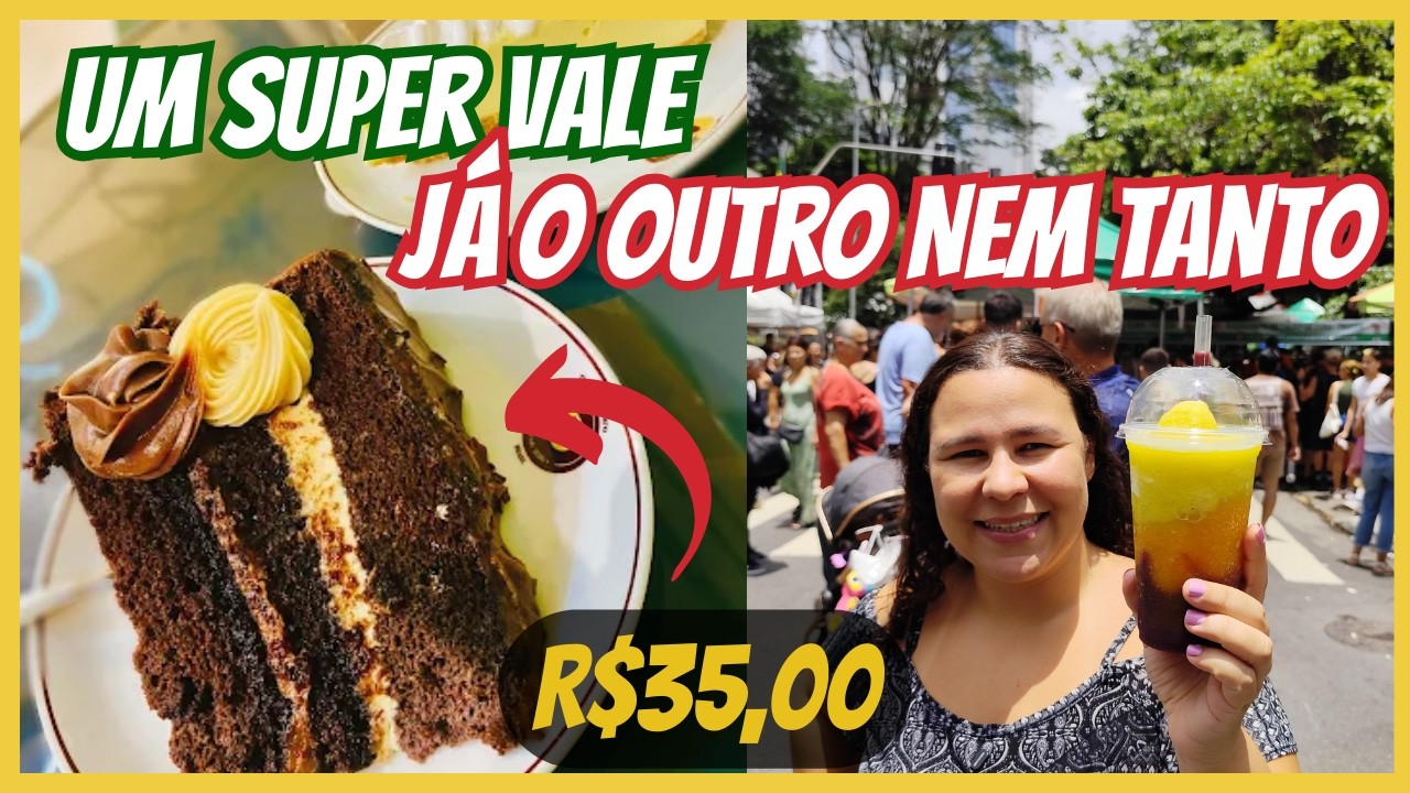 Provei a bebida e o bolo mais viral no momento de São Paulo 😱 vale a pena?