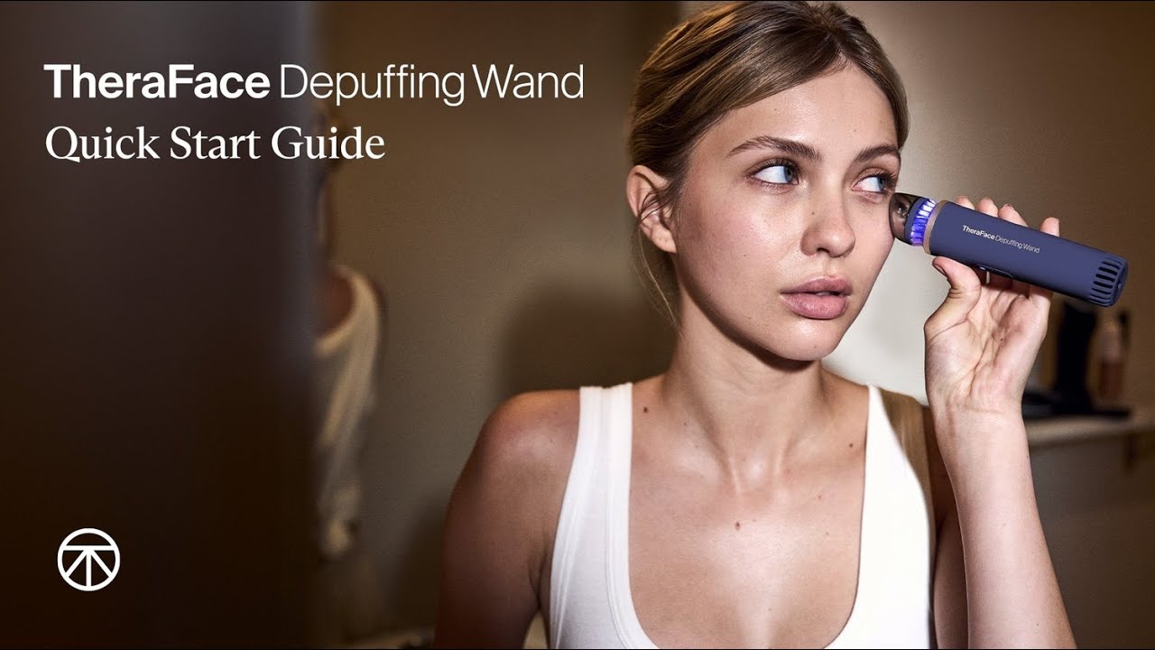 TheraFace Depuffing Wand Quick Start Guide