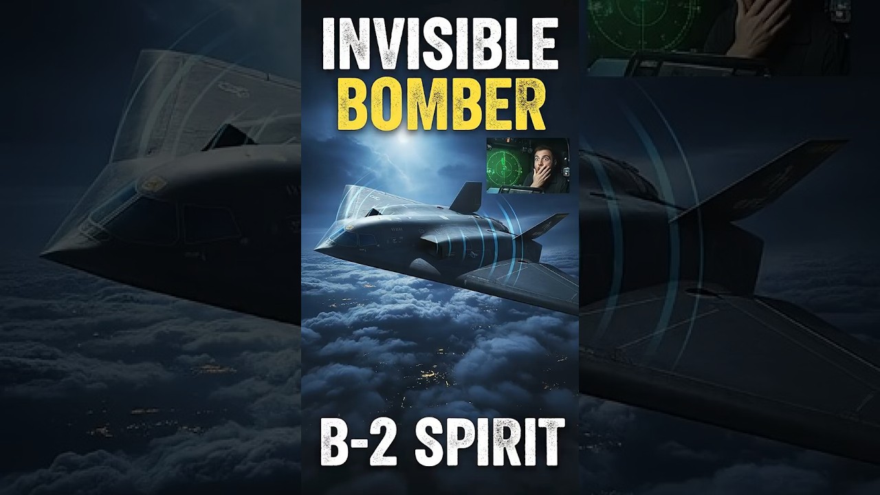 B-2 Spirit Bomber | Radar Can’t See This Flying Monster 😱✈️