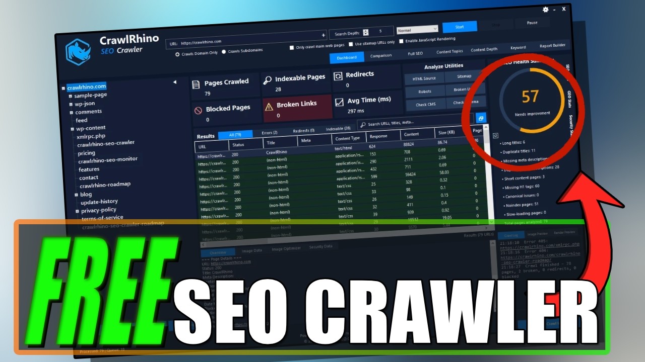 SEO Crawler Tool
