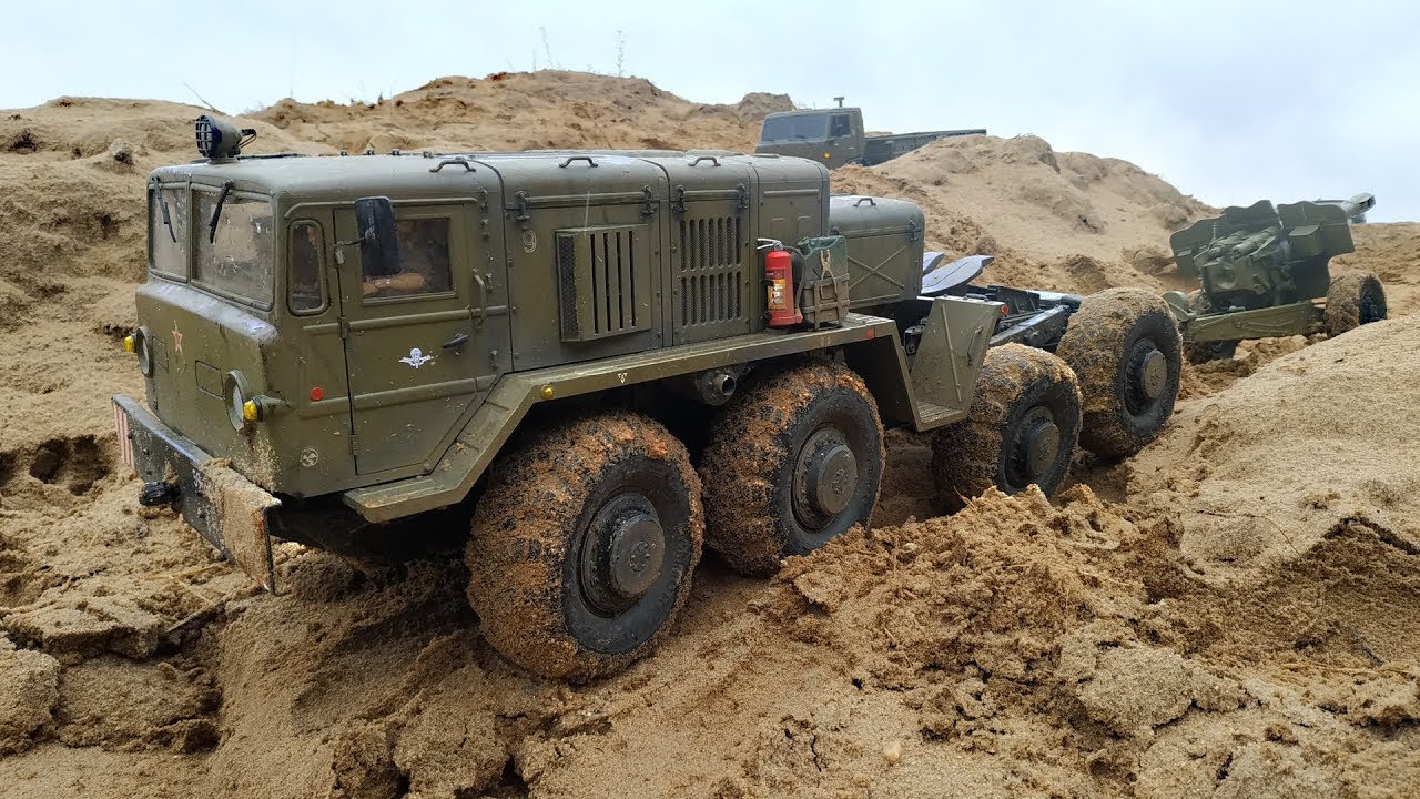 МАЗ 537 на Радиоуправлении...Cross RC BC8 Mammoth 1/12 8x8
