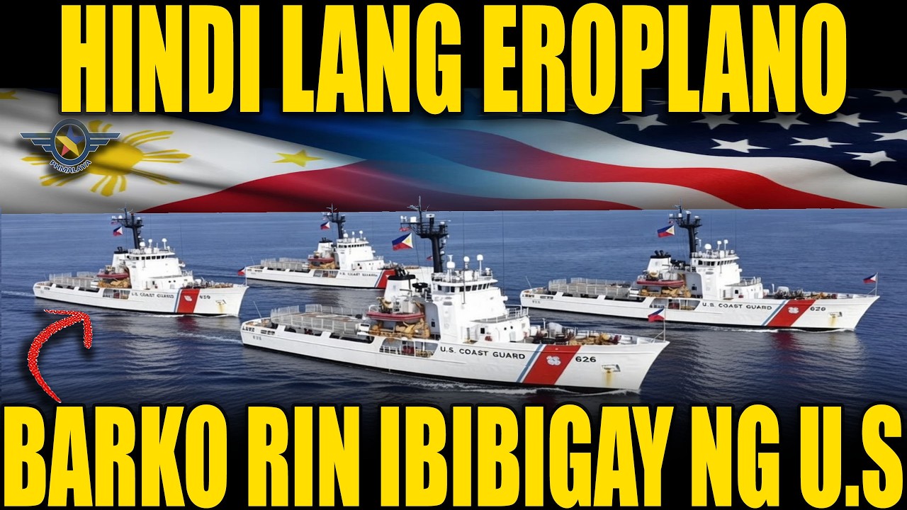 HINDI LANG EROPLANO: US MAGBIBIGAY RIN NG BARKO SA PCG!