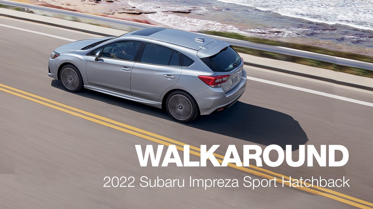 2022 Subaru Impreza Sport Hatchback | Standard AWD | Spacious | Practical | Fuel Efficient