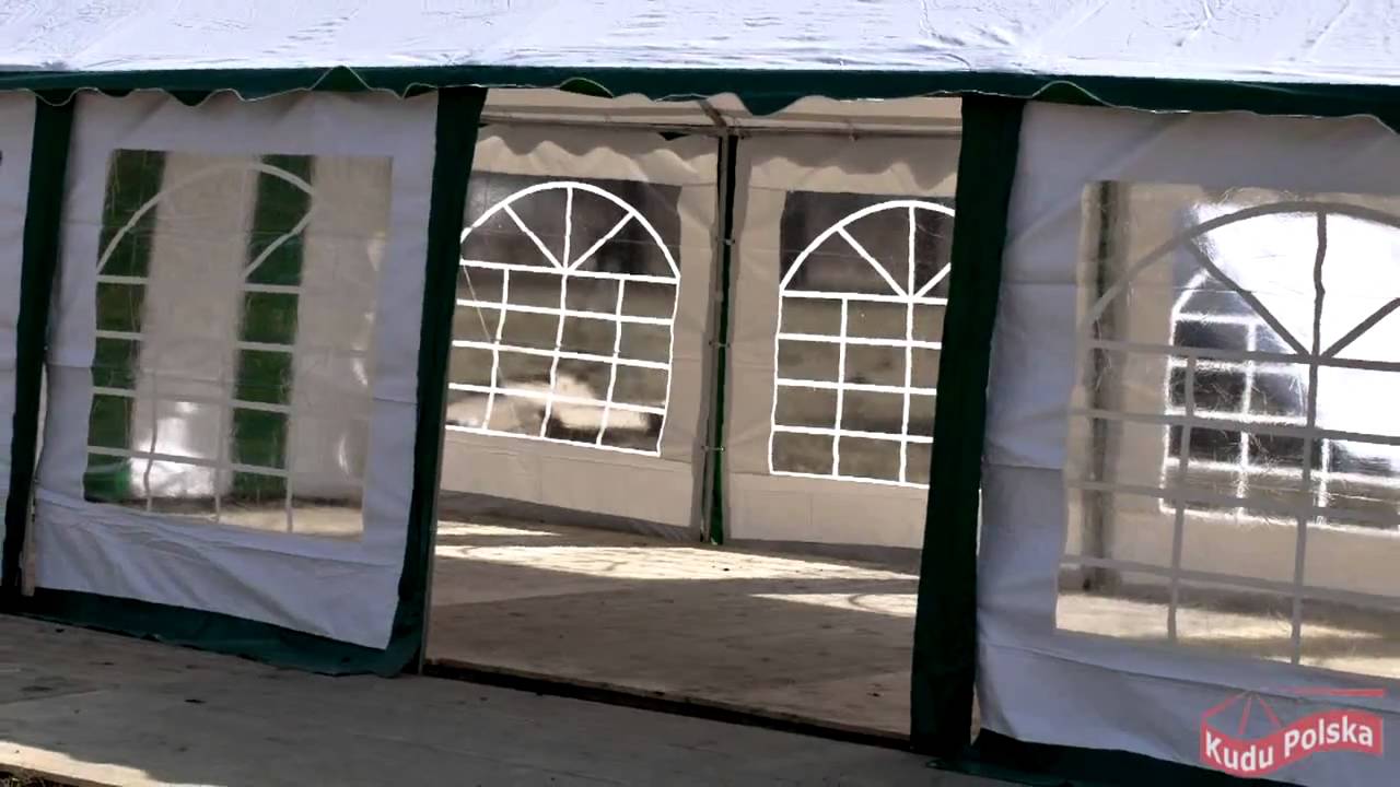 Przygotowanie imprezy pod namiotem Kudu Polska namiot 4x8