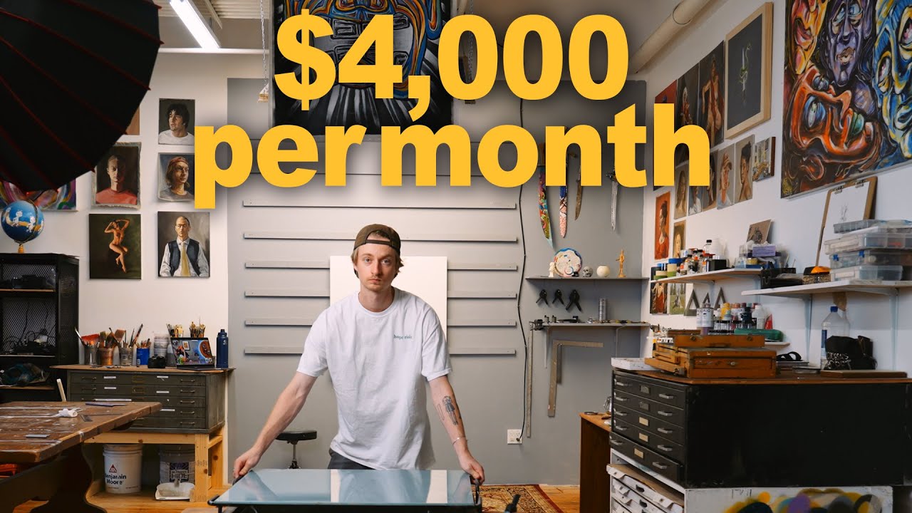 This is What Spending ALL YOUR MONEY on an Art Studio Looks like...