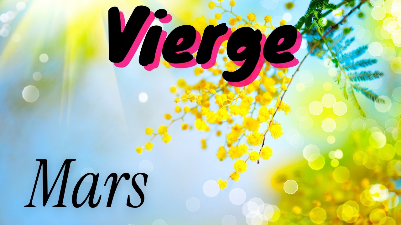 VIERGE ♍️ MARS 2026 I Un NOUVEAU départ grâce à l'univers
