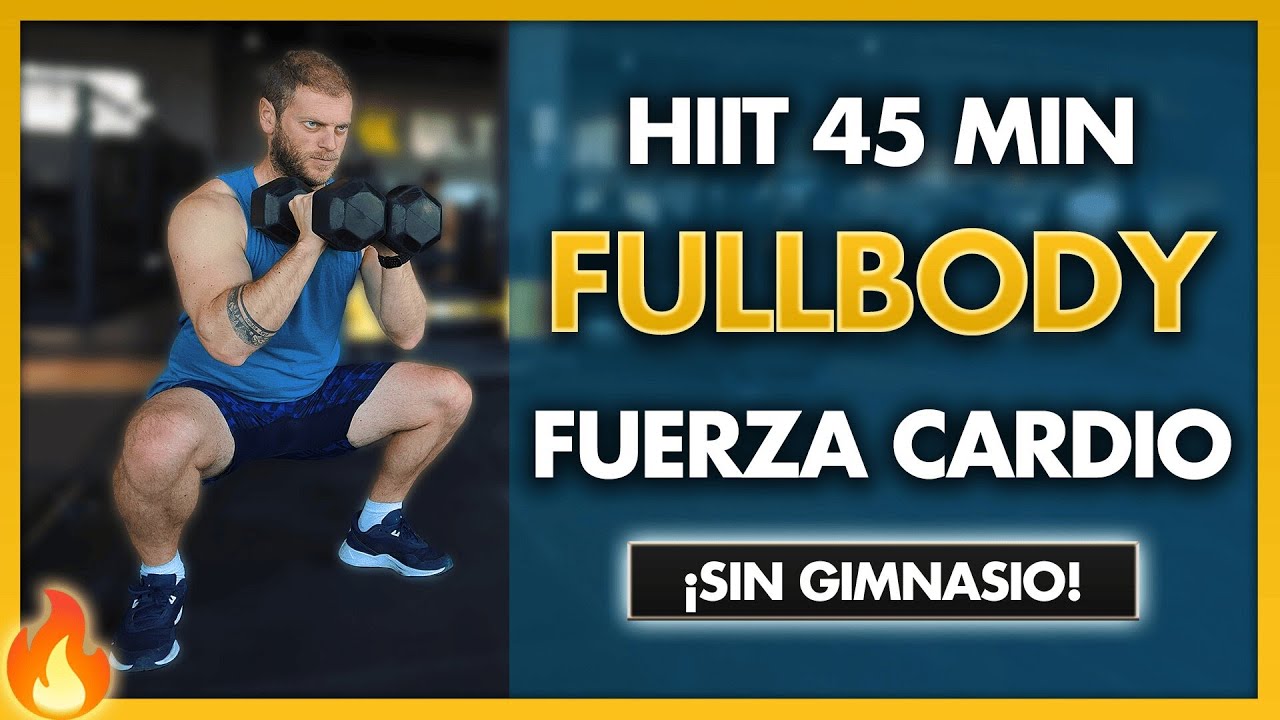 Quema Grasa y Gana Músculo en 45 Minutos | HIIT con Pesas 💥
