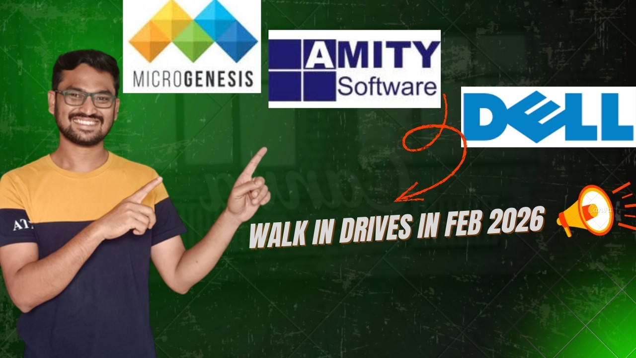🚨 MASS HIRING ALERT 2025 | Dell, Amity, MicroGenesis, Revive Technologies | Walk-In Drives INDIA