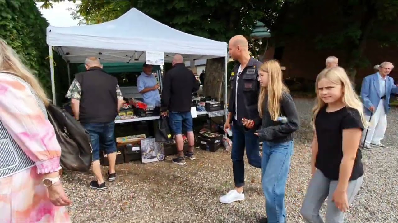 Veteran tr&aelig;f p&aring; Haughus Gods ved Jelling. d.18.8.2024