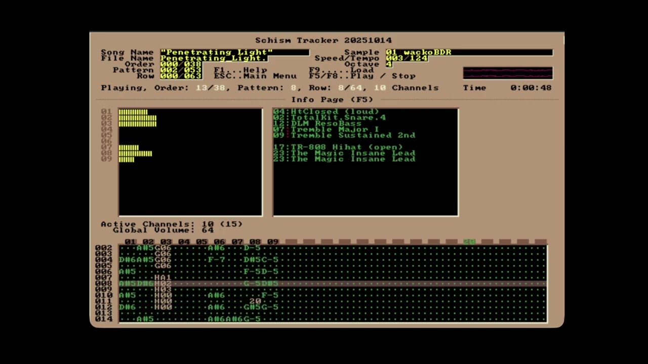 Penetrating Light by Necros (S3M) (Schism Tracker)