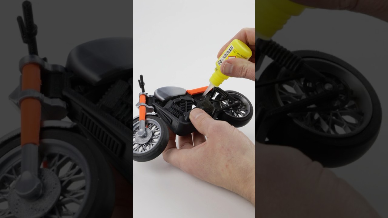 HARLEY DAVIDSSON - CAF&Eacute; RACER - 3D printed model kit