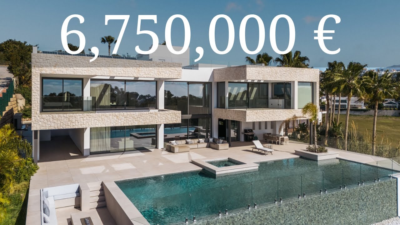 Inside a 7 million euro Luxury Villa in Benahavis, Spain
