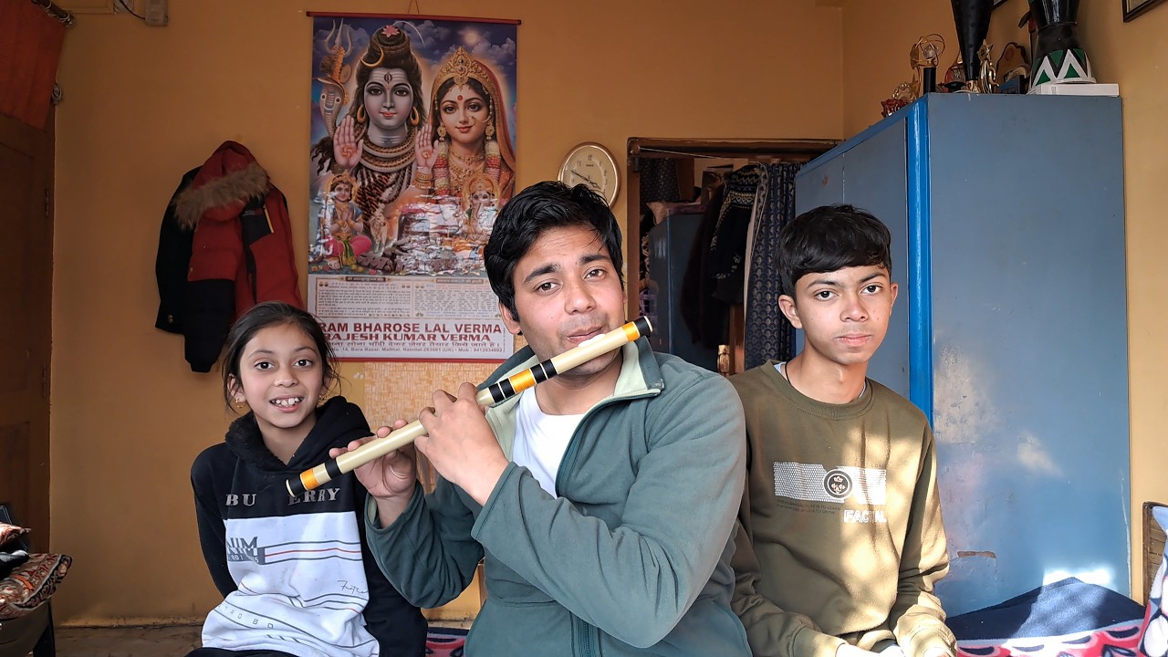 Ghar Per Ladai ❌️ Aur Main To Bansuri Bajane Laga 😇