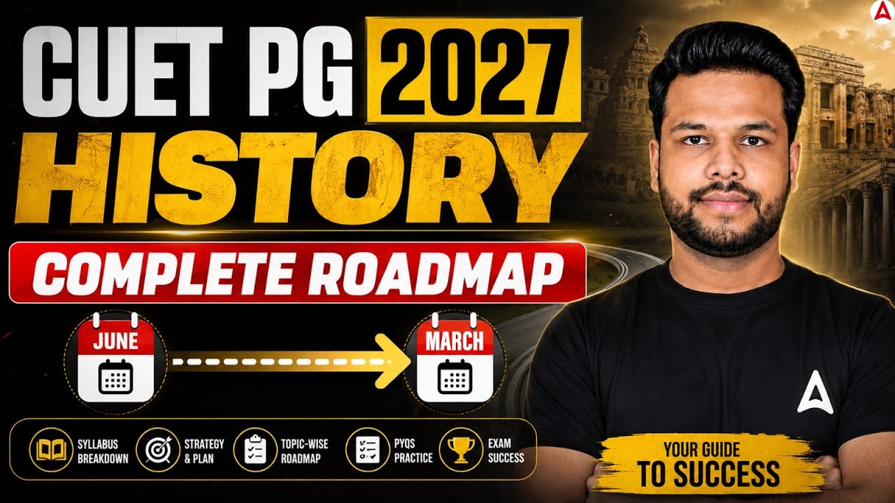 CUET PG History 2027 Complete Roadmap | Zero to JNU, DU & BHU Strategy | Adda247 CUET PG Prep