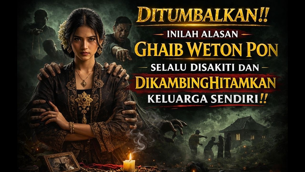 DIHAJAR HABIS‼️INILAH ALASAN GHAIB  PON SELALU DISAKITI DAN DIKAMBINGHITAMKAN KELUARGA SENDIRI‼️