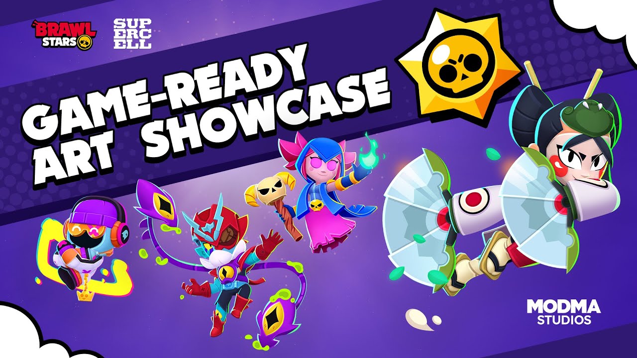Brawl Stars Work Showcase | Brawlers & Skins | Texturing, Modeling, Rendering & Animation