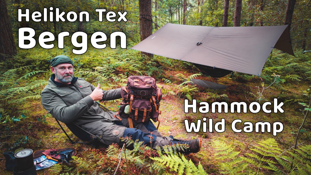 Гамак для кемпинга Helikon Tex Bergen | Полная экипировка | Пододеяльник Swagman Roll | Маленький...