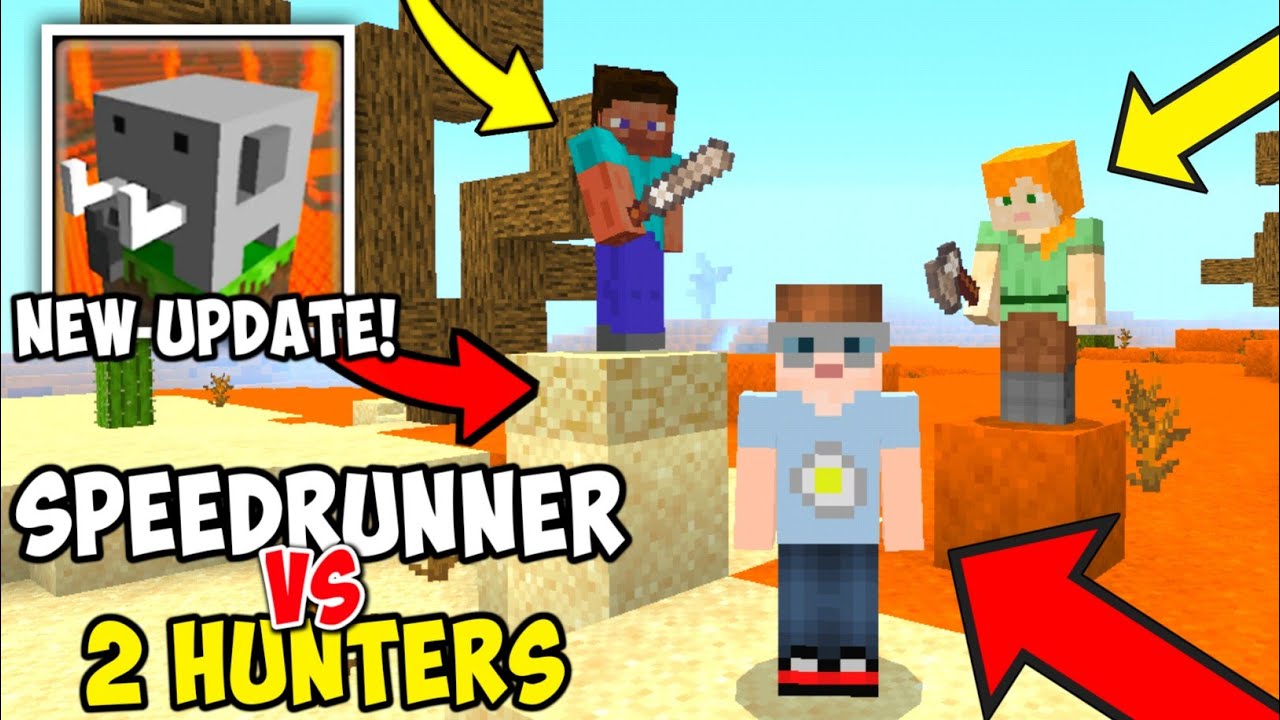 Craftsman Speedrunner VS 2 Hunter's Best Gameplay | Craftsman: Building Craft