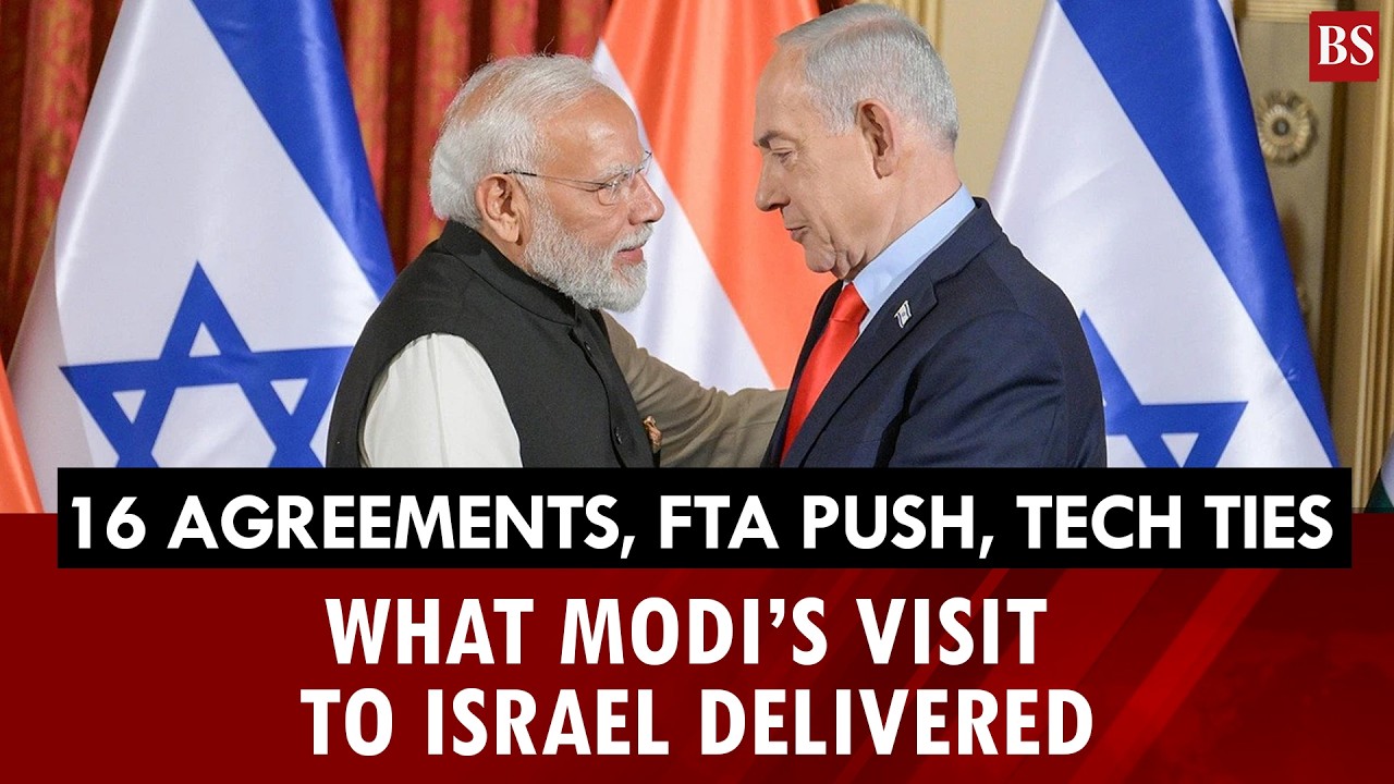 16 agreements, FTA push, tech ties: What Modi’s visit to Israel delivered | India-Israel relations