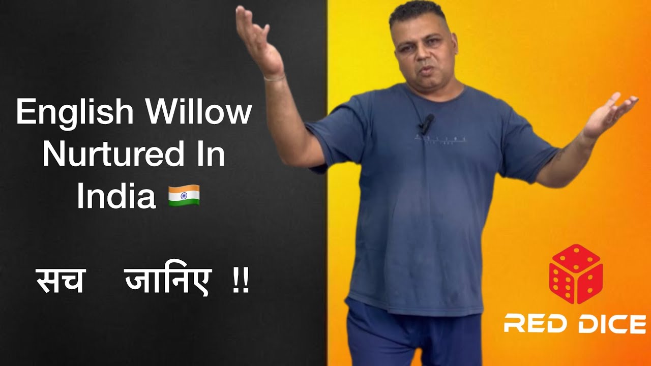 English Willow Nurtured In India 🇮🇳 सच    जानिए  !!