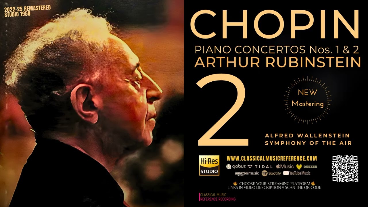 Chopin: Piano Concerto No. 2, Op. 21 / 2022-25 Remastered (Century's recording: Arthur Rubinstein)