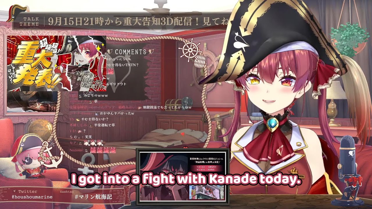 Marine gets into a fight with Kanade