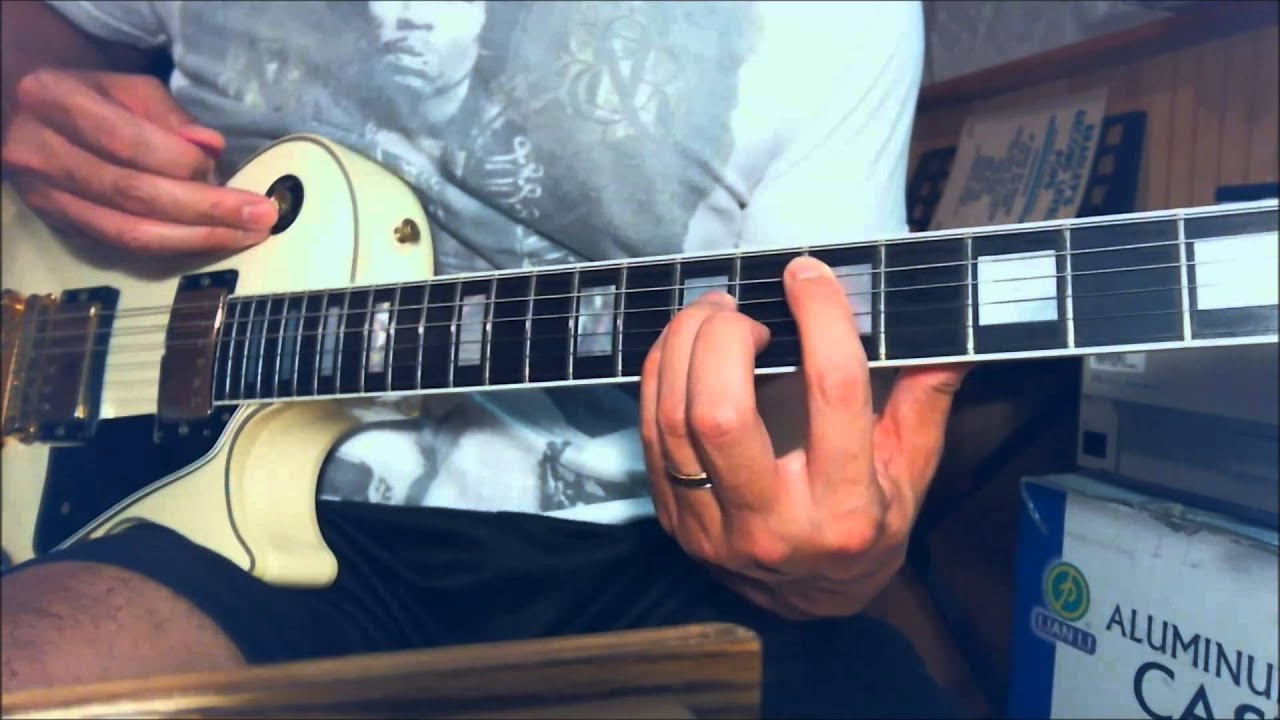 Def Leppard -  Comin' Under Fire - Guitar lesson