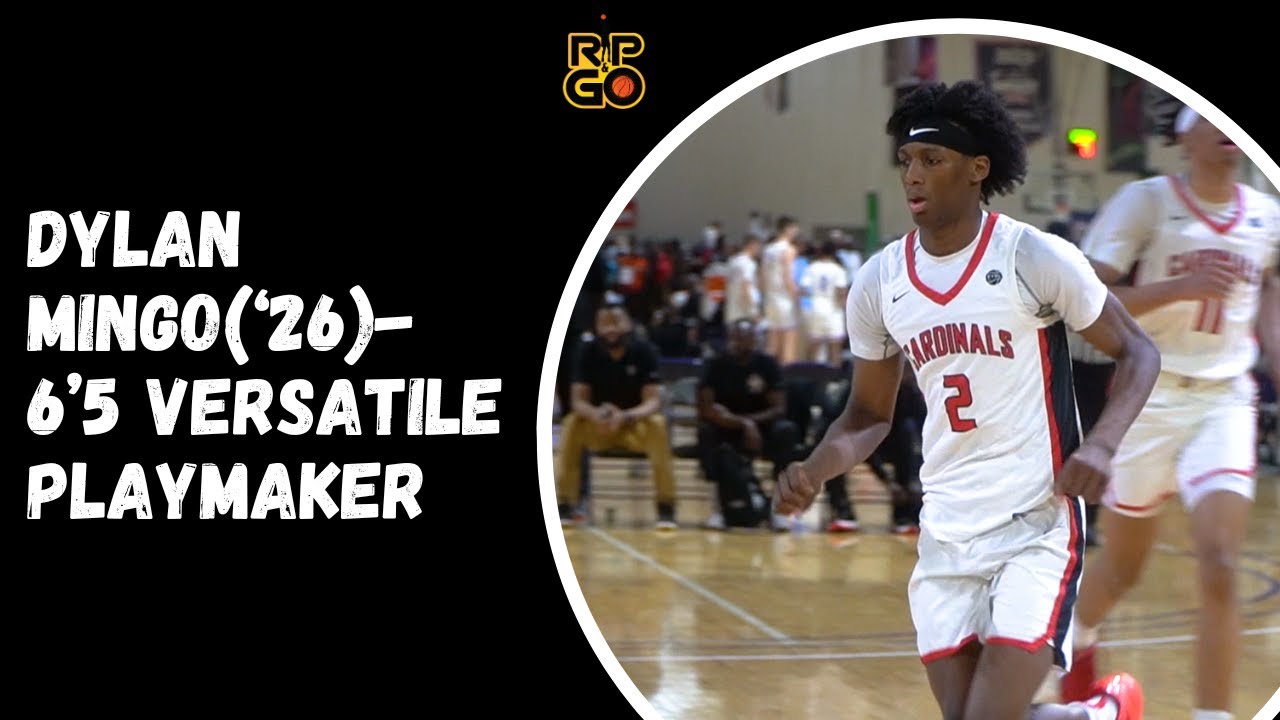 Dylan Mingo('26)- 6'5 Versatile Playmaker (2024 Nike EYBL S2 Full Highlights)