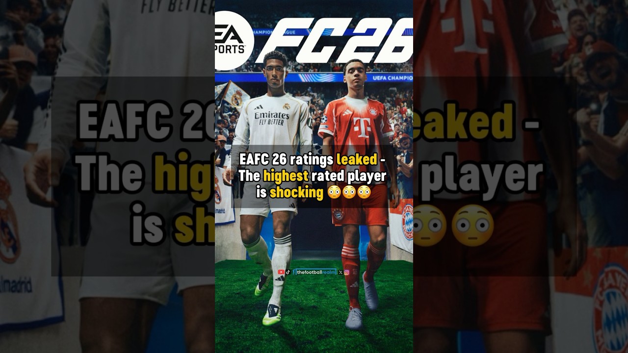EAFC 26 ratings LEAKED 👀
