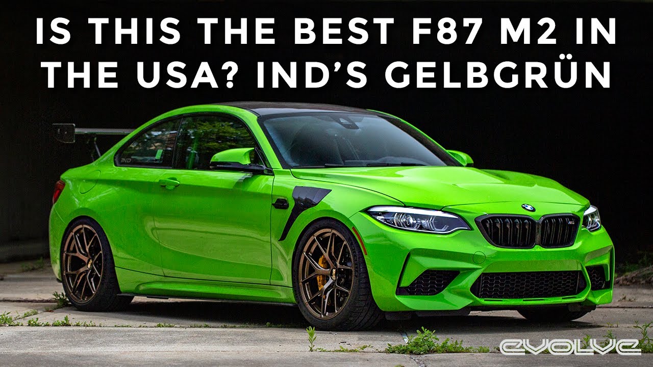 Taking a closer look at one of the best F87 M2's in the USA - IND's Gelbgrün project