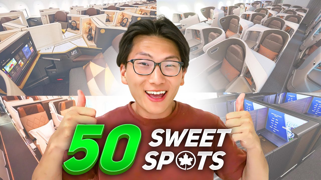 50 Ways to Redeem Aeroplan Points for MAX VALUE 🔥