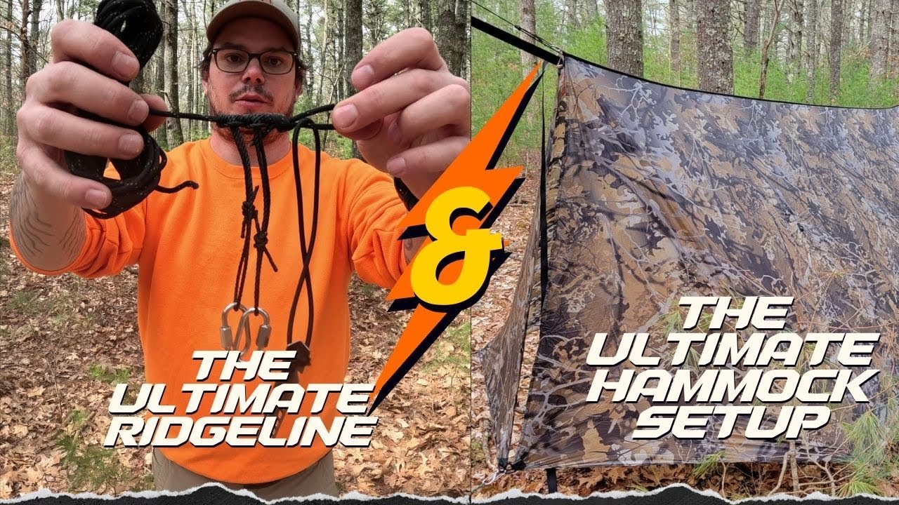 Hammock Camping. My Warbonnet Setup with DIY Ridgeline