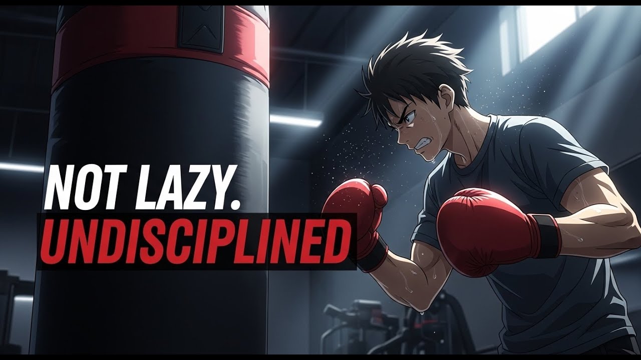 You’re Not Lazy. You’re Just Undisciplined.Motivational Story