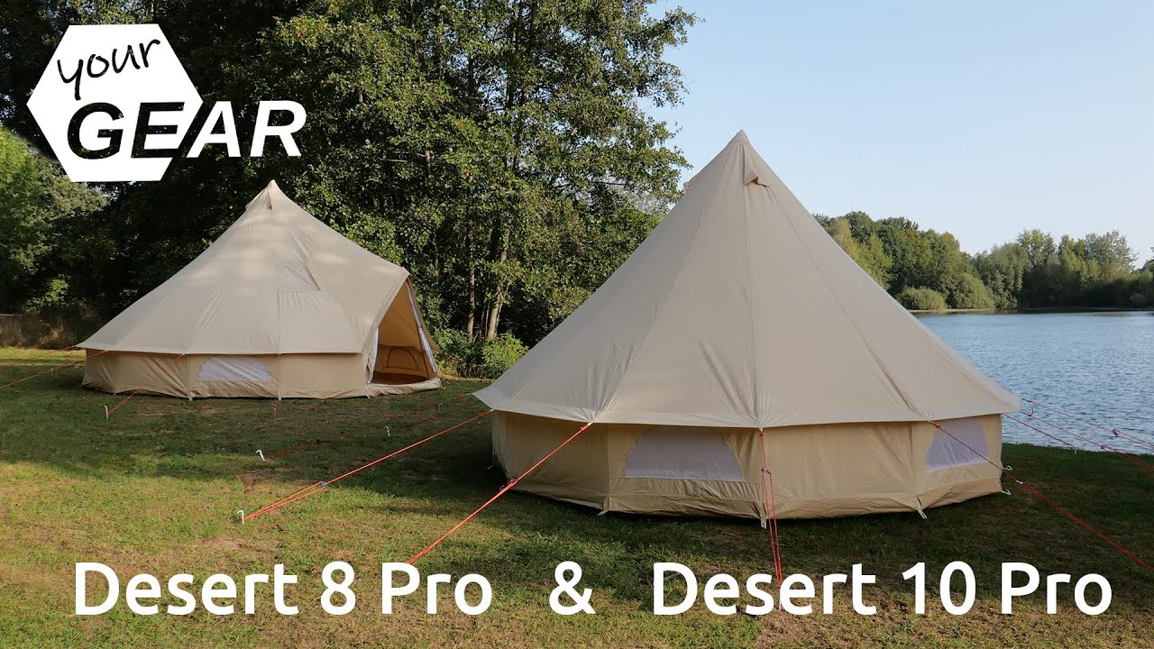 yourGEAR Desert PRO &bull; Tipizelt aus Baumwolle &bull; optional mit Schlafkabine und/ oder Sonnendach &bull; Tipi