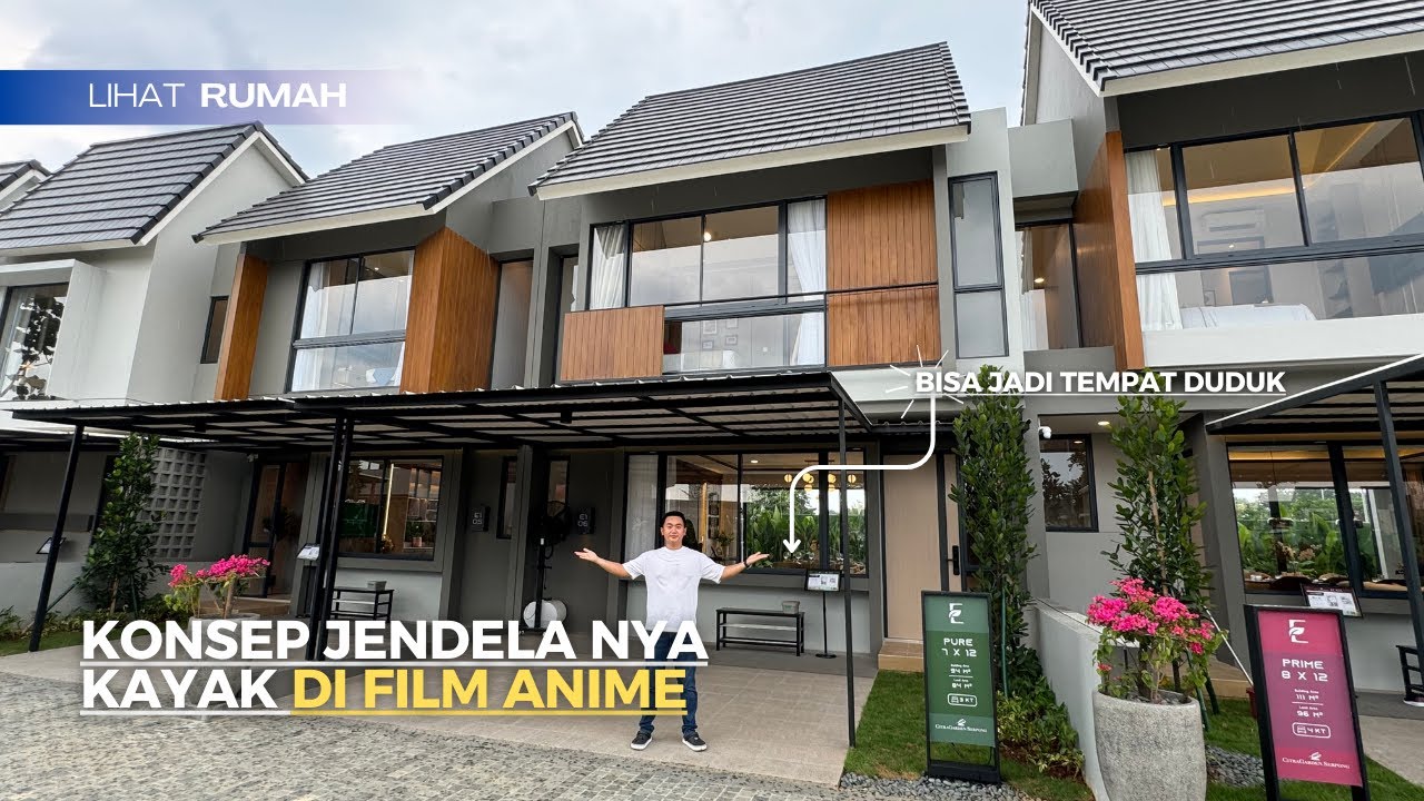 Rumah Ini Jendelanya Bisa Jadi Tempat Duduk Santai