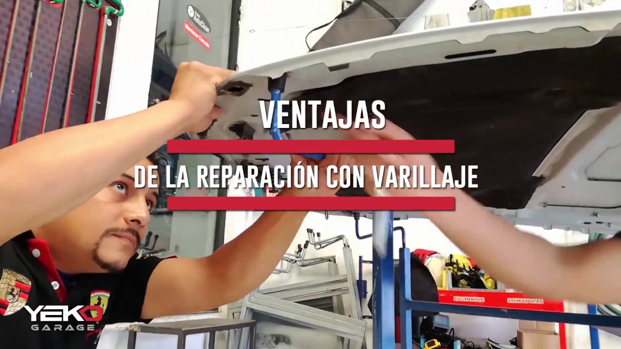 Ventajas de la técnica de varillaje al reparar abolladuras