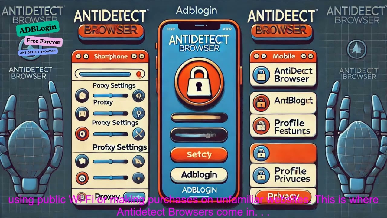 ADBLogin Bao mat du lieu ngan hang khi mua sam truc tuyen bang Antidetect Browser