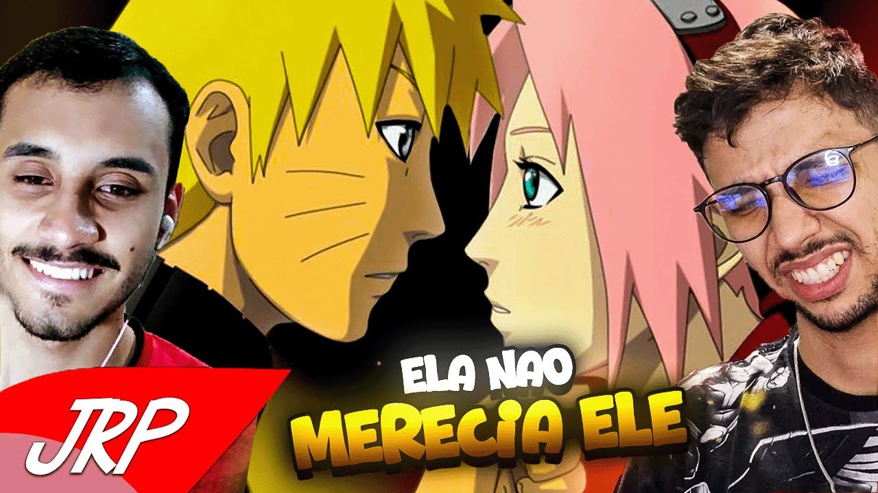 NARUTO MERECIA MAIS MESMO | Declaração do Naruto (Naruto e Sakura) | JRP - REACT