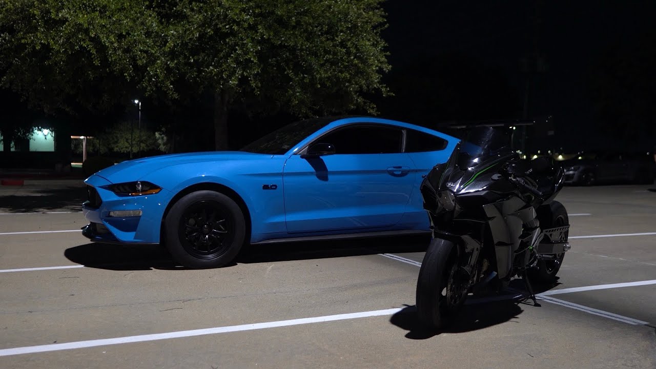 Ночные заезды: Twin Turbo Mustang, H2 и Twin Turbo F-150