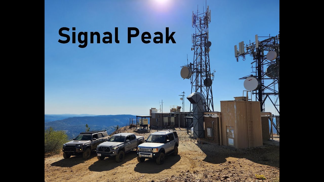 Signal Peak OHV - Tahoe National Forest - Tacoma, 4Runner, Land Rover