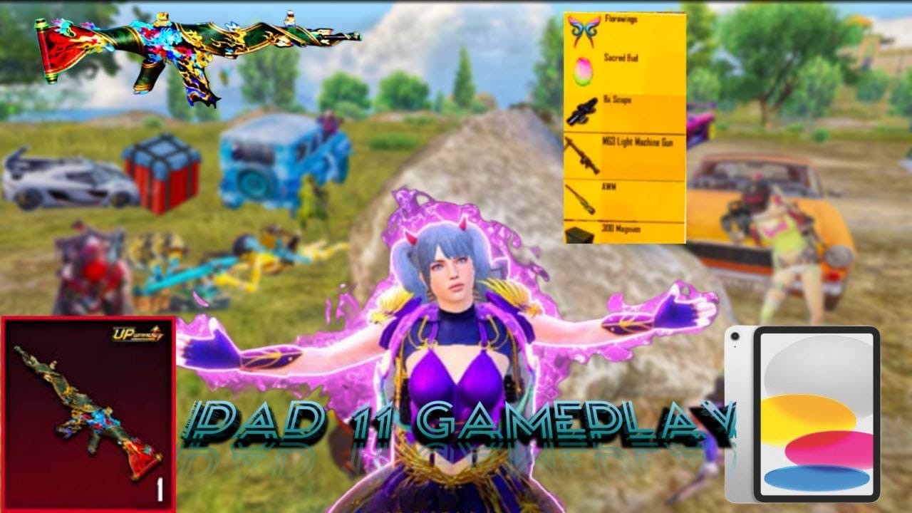 iPad 11th generation bgmi test🔥Graphics Test💥HDR+90 FPS / 25 kills